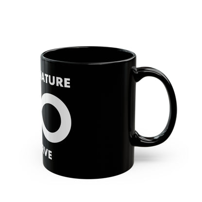 COSMIC NATURE PRESERVE BLACK MUG (11oz)